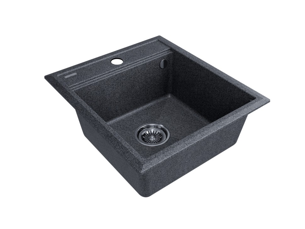 Мойка STEPIA 45, IT-GRANIT, PM114651-DG, графит, 460х510, Paulmark