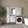 Тумба подвесная STYLE LINE "Атлантика 60", Люкс Плюс белый глянец под раковину Атлантик 60