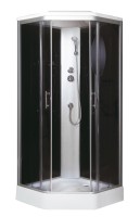 Душевая кабина Niagara Ultra NG-2506-01 (90х90х220) низкий поддон(16см),стекло тонированное,4 места