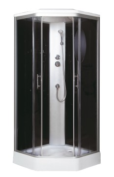 Душевая кабина Niagara Ultra NG-2506-01 (90х90х220) низкий поддон(16см),стекло тонированное,4 места