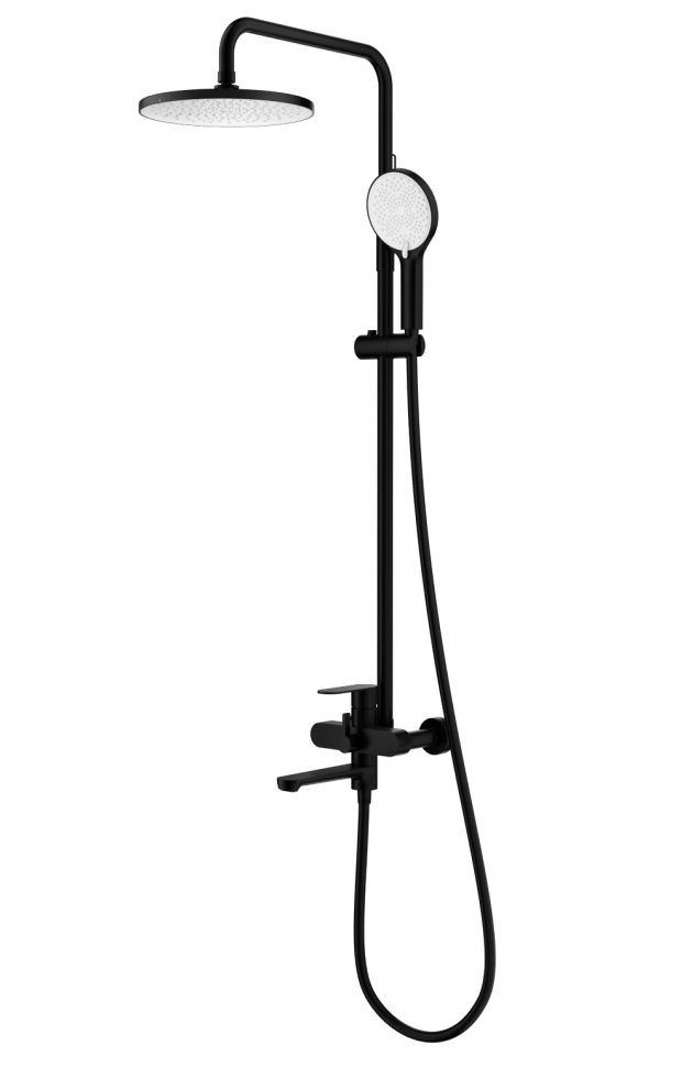 Душевая система Splenka для ванны и душа S222.24.06 Черный