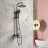 Душевая система Splenka для ванны и душа S222.24.06 Черный