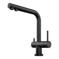 Смеситель для кухни Omoikiri Nagano-GM латунь/вороненая сталь