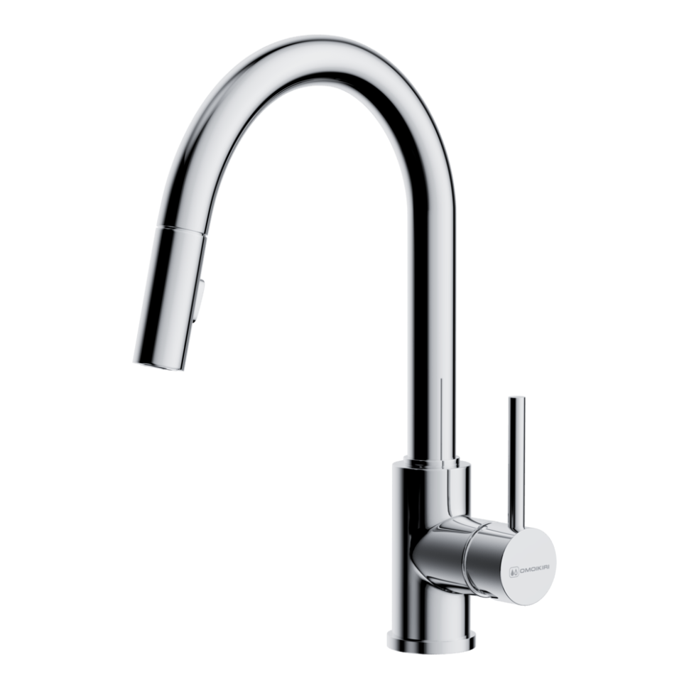 Смеситель для кухни Omoikiri Shinagawa-SB-C латунь/хром