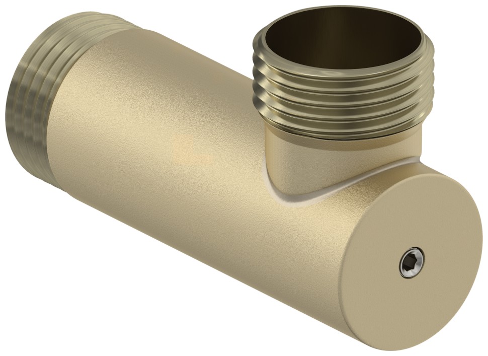 Уголок со спускным клапаном переходной (G 1" НР х G 1" НР)