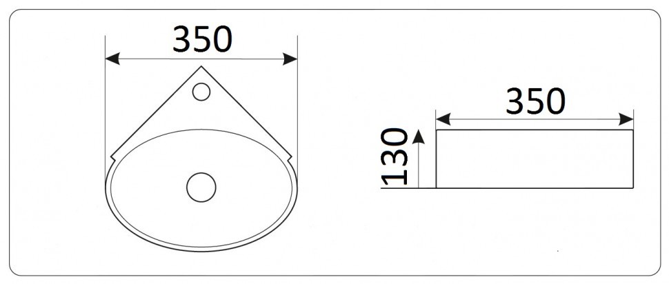 Умывальник CeramaLux 9359