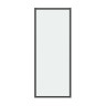 Боковая стенка Grossman Style 200.K33.05.80.21.00 (80х195) черный матовый,стекло прозрачное, 1 место