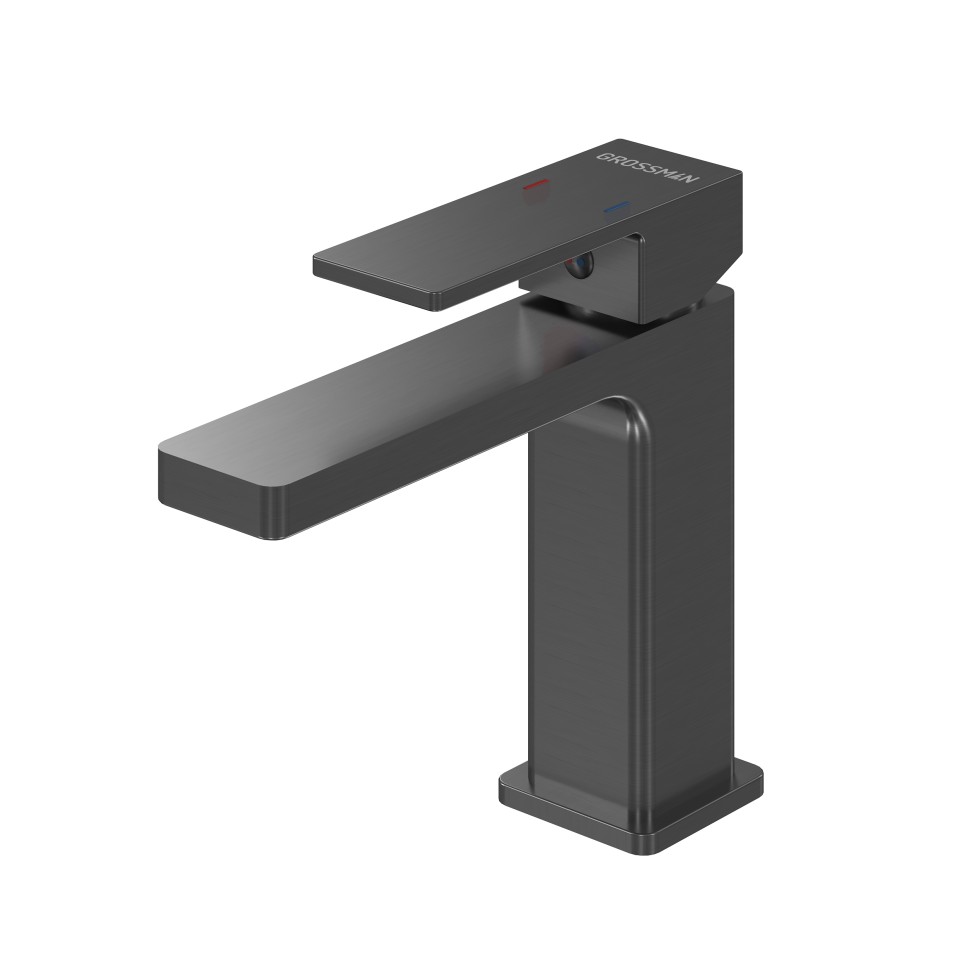 Смеситель для раковины Grossman Style 510.K35.05.420 графит сатиновый,1 место