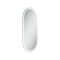Зеркало для ванной комнаты SANCOS Oval, фронтальная подсветка 550х1050 с сенсорным управлением на прикосновение, арт. OV55F