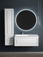 Тумба подвесная SANCOS Very 995х445х406, c одним ящиком оснащенным доводчиками, левая , Bianco , арт.VR100LW