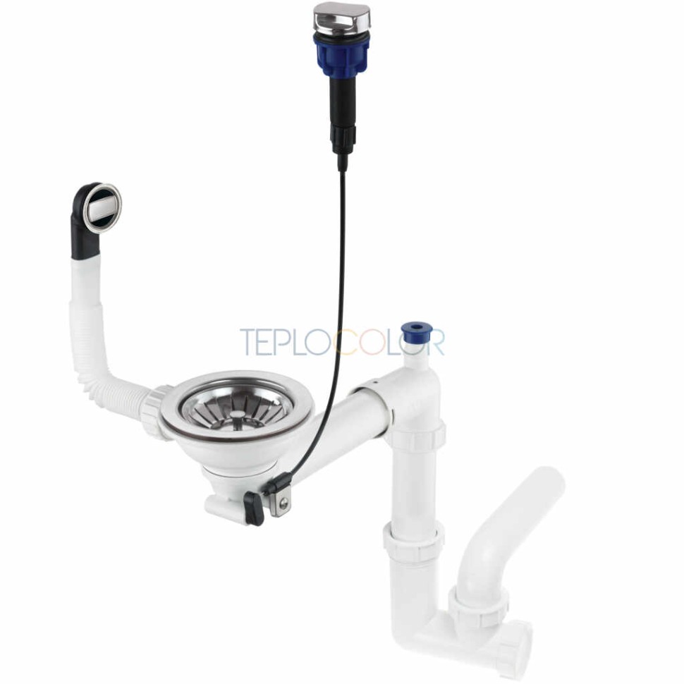 Сифон для гранитной мойки, 1-функция - Space Saver