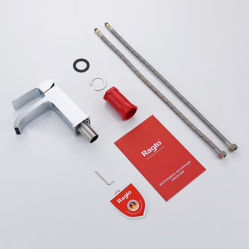 Смеситель Raglo для умывальника, хром