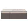 База под раковину Vincea  Elise 1200 подвесная, правая, 2 выкатных ящика soft close, серый матовый