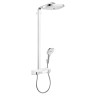 Душевая стойка Hansgrohe Raindance Select Push 300 3jet 27127400 белый/хром