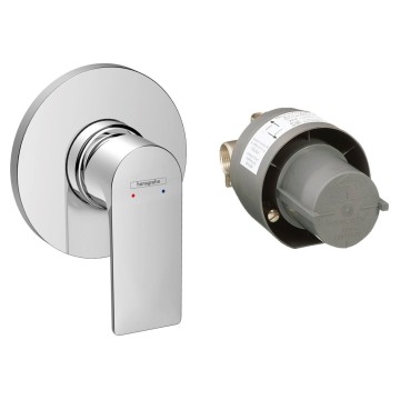Смеситель для душа Hansgrohe Rebris E (внешняя и скрытая часть) 72658000 хром