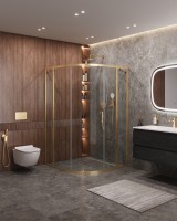 Душевой уголок CEZARES MOLVENO-R-11-90+20-C-Cr-IV