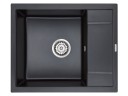 Мойка FLUGEN 50-600, IT-GRANIT, PM216050-BLM, черный металлик, 600х500 мм, Paulmark