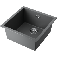 Кухонная мойка Omoikiri Yamakawa 45T-U/I-PL Tetogranit/платина