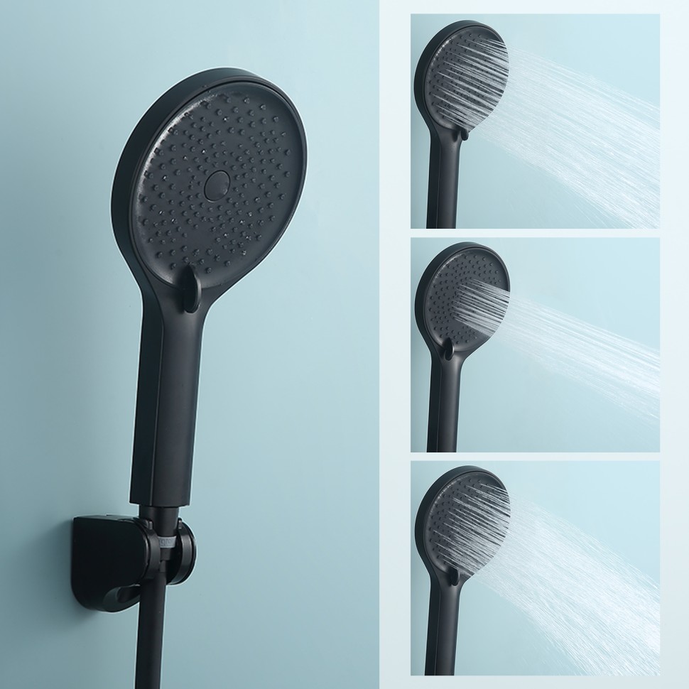 Душевая система Splenka встраиваемая S222.27.06 Черный