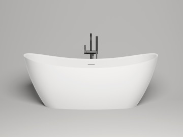 Ванна отдельностоящая NOEMI 185x81 S-Sense Глянцевое