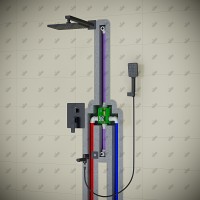 Душевая система встроенная Timo Torne SX-4399/03SM черный