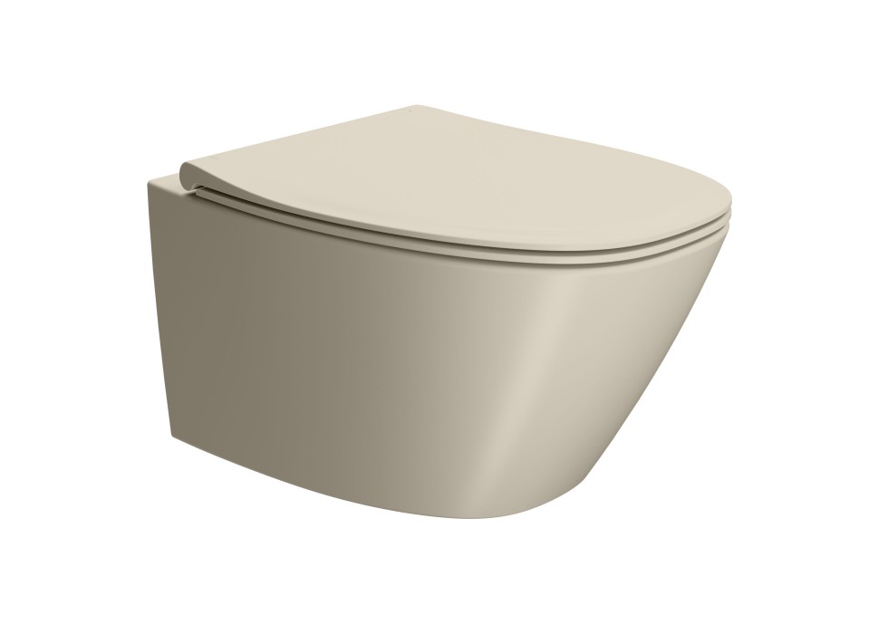 Сиденье для унитаза GSI MODO+ MS84C08 SoftClose, цвет матовый Creta