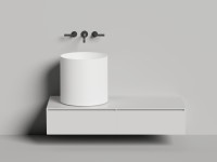 Раковина накладная ARMONIA ROUND 03 450х450х450 S-Stone Матовое