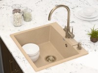 Дозатор для жидкого мыла SAUBER, D001-BR, бронза, Paulmark