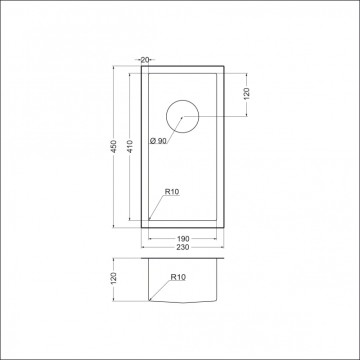 Мойка EMAR EMB-126A EMB-126A PVD Nano Golden