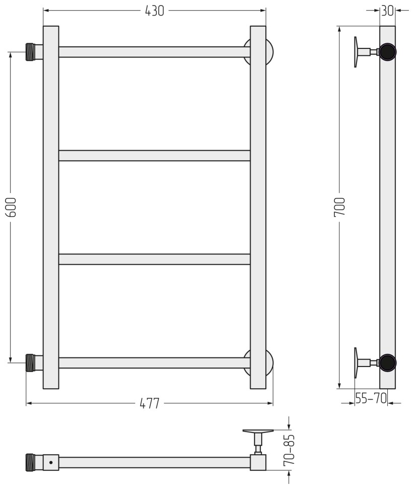 Версия-КБ 600х400 (4) П 20х20