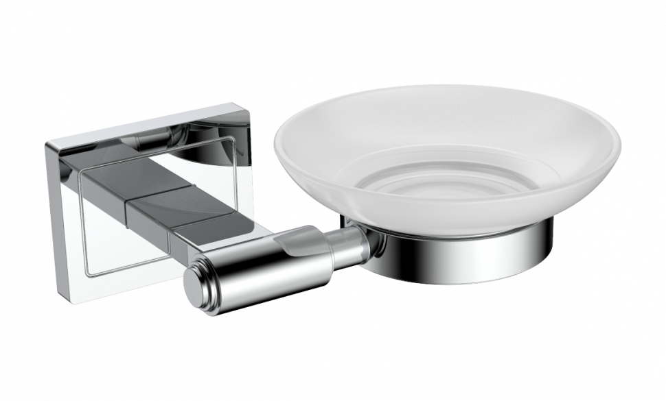 Мыльница стекло 12304