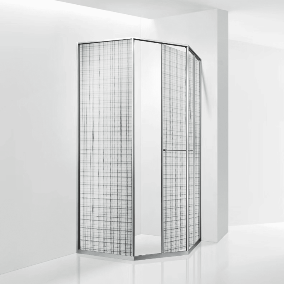 Душевой уголок RGW SV-82 "L" (Черная вуаль, 800x1200)