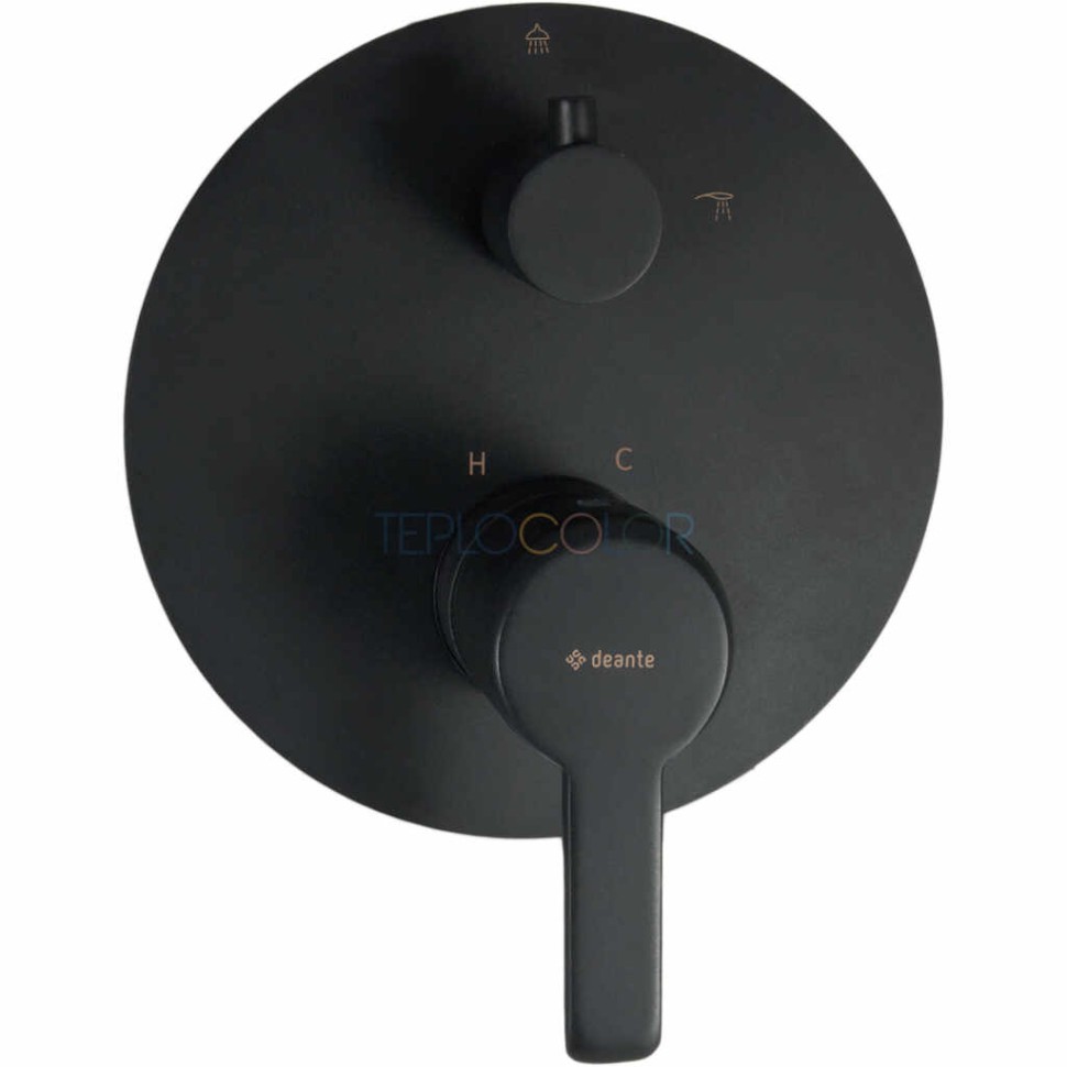 Смеситель для душа, скрытого монтажа, с переключателем для душа