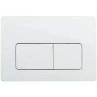 Кнопка смыва Veconi FLUSH V5, белый глянец