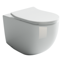 Напольный приставной унитаз Metropol Rimless CN4004