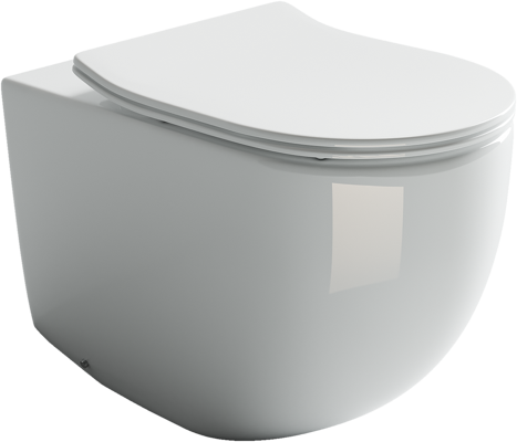 Напольный приставной унитаз Metropol Rimless CN4004