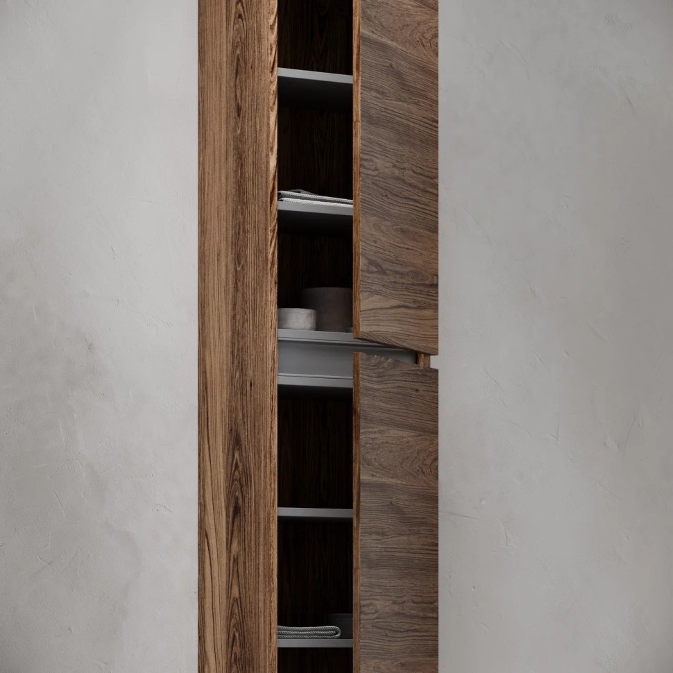 Шкаф-пенал SANCOS Urban подвесной дуб чарльстон , 350х300х1600 мм, арт. PUR35ECH