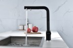 Смеситель для кухни SERPENTINE, антрацит, Se213222-AN, Paulmark