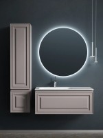 Тумба подвесная SANCOS Very 995х445х406, c одним ящиком оснащенным доводчиками, левая , Doha Soft , арт.VR100LSM