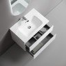 Тумба подвесная SANCOS Folk 690х445х500, c двумя ящиками оснащенными доводчиками, Bianco, арт.FL70W