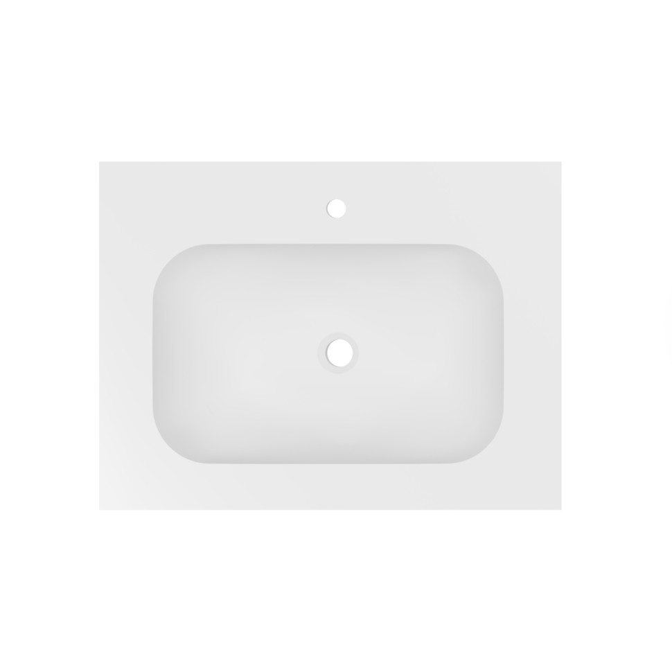 Раковина Vincea Elise VCB-4EL800MW, Corian цвет белый матовый