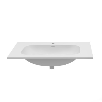 Раковина Элис (Elise) VCB-4EL800MW, Corian цвет белый матовый