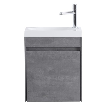 База под раковину подвесная BelBagno PIETRA MINI-460-1A-SO-SCM-R Stucco Cemento