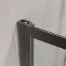 Душевая шторка на ванну с фиксированным креплением одной створки CEZARES SLIDER-FIX-VF-11-90/150-C-GM