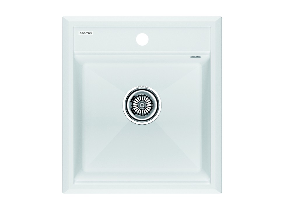 Мойка STEPIA 45, IT-GRANIT, PM114651-WH , белый, 460х510, Paulmark