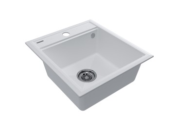 Мойка STEPIA 45, IT-GRANIT, PM114651-WH , белый, 460х510, Paulmark
