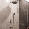 Душевой комплект Domus VSFW-5DM1GM встраиваемый, 3 режима, вороненая сталь