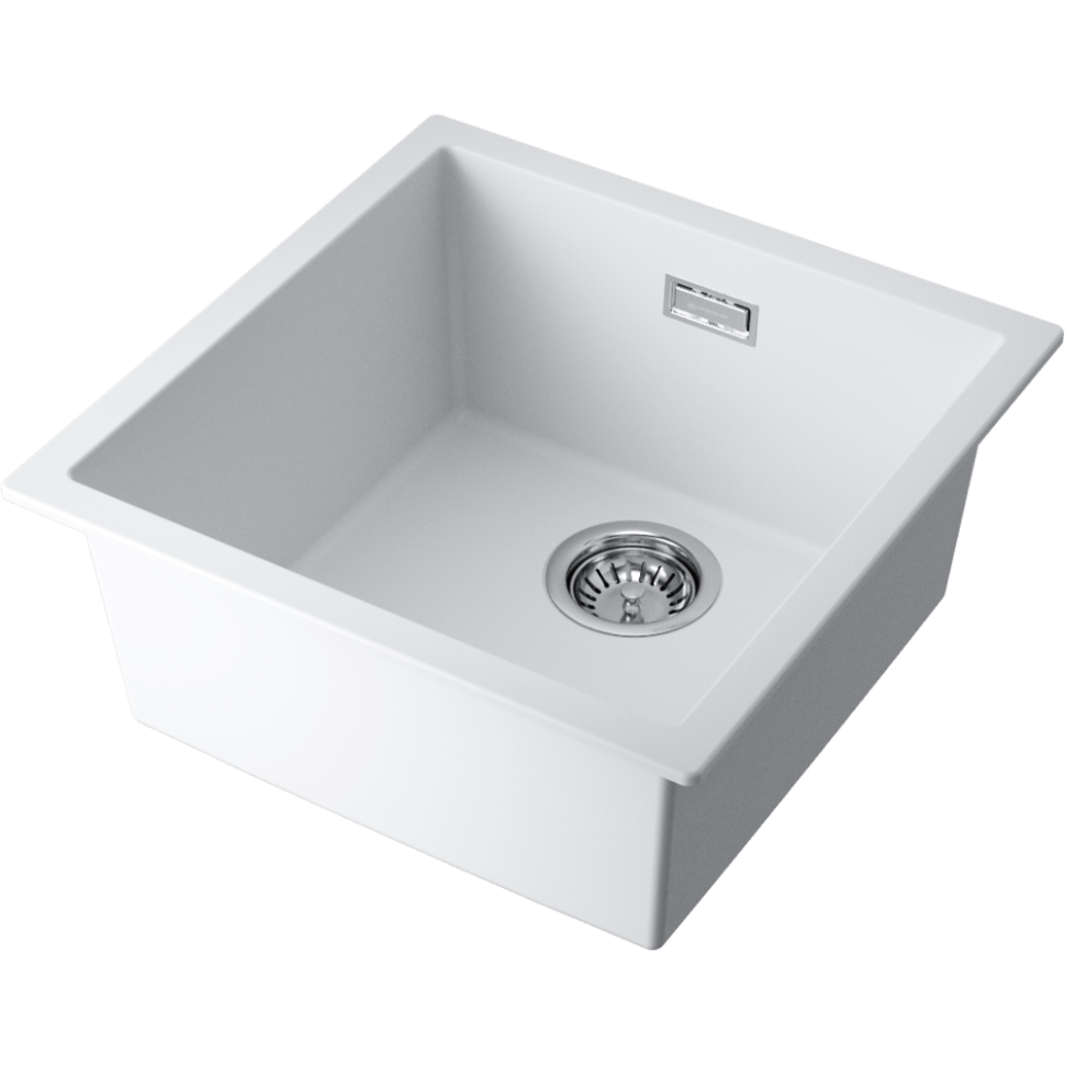 Кухонная мойка Omoikiri Yamakawa 45T-U/I-WH Tetogranit/белый