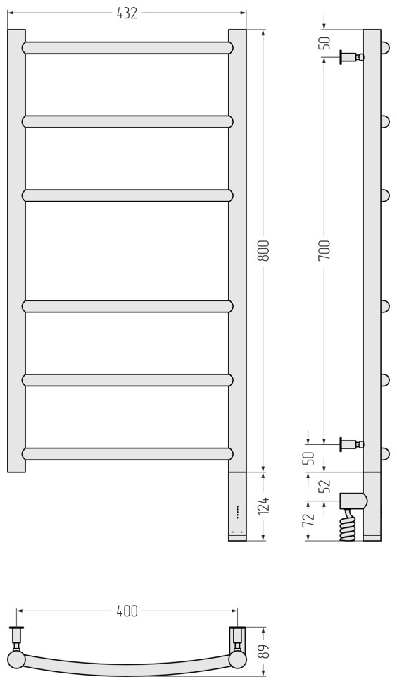Галант 3.0 800х400 МЭМ правый
