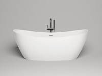 Ванна отдельностоящая NOEMI 185x81 S-Stone Матовое